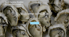 Desktop Screenshot of ncshellfish.org